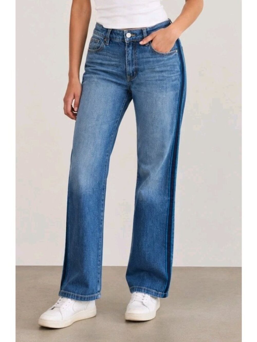 soho jeans a New York Company SlimBoyfriend Stretchy Denim Jeans Women's Sz 12